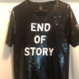 Forever 21 sequin shirt